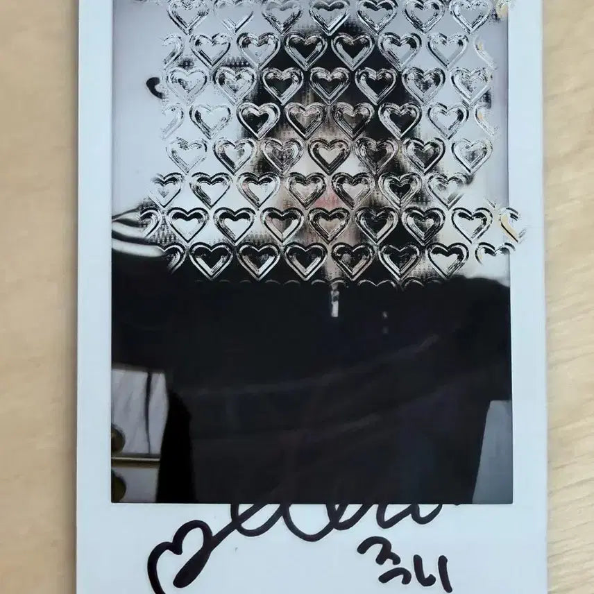 [BUNJANG] SEVENTEEN Jun Signed Polaroid / 세이마이네임 준휘 사인 폴라로이드