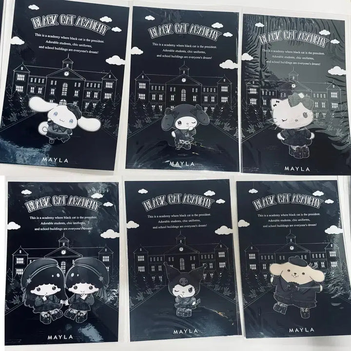 [BUNJANG] Sanrio MAYLA Collaboration Character Cards Bundle Set / 산리오 MAYLA 캐릭터 카드 헬로키티 시나모롤 쿠로미 마이멜로디