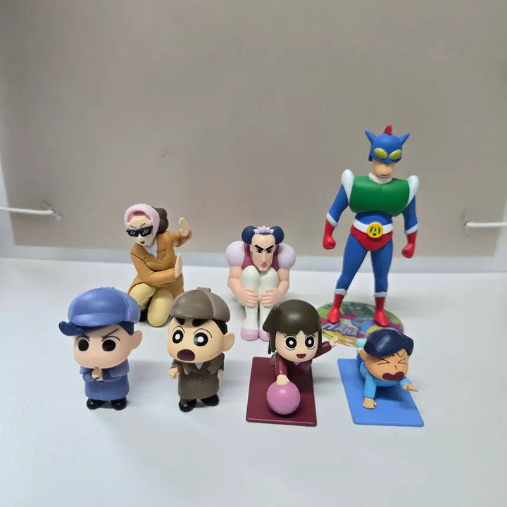 [BUNJANG] Crayon Shin-chan Action Maskman Cheolsu Suji Detective Gacha Bundle Set / 일괄) 짱구는 못말려 짱구 액션가면 중성마녀 철수 수지 가챠 탐정 가챠