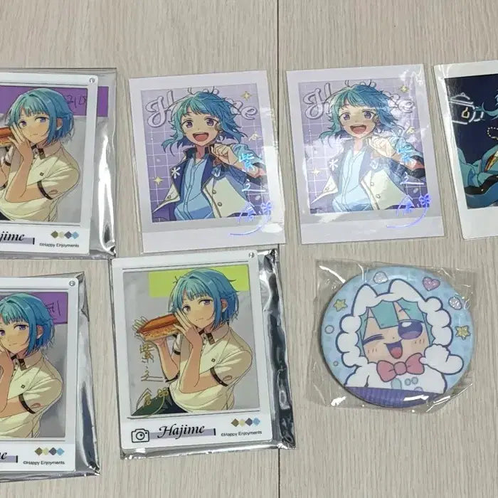 [BUNJANG] Ensemble Stars! Hokuto Hidaka 4th Anniversary Acrylic Stand, Pashacard, and Badge Set / 앙스타 중스타 하지메 만남아크릴 4주년 파샤 부쿠부 뱃지 파샷츠