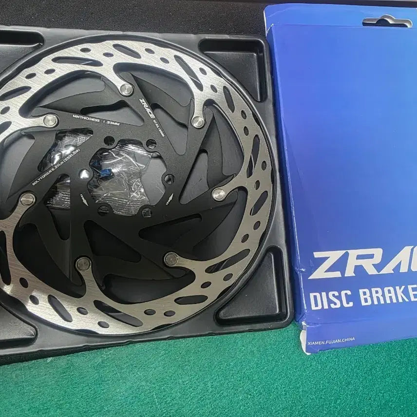 [BUNJANG] ZRACE RT-RX 160mm 6-Bolt Disc Brake Rotor (Heat Dissipating) / (새제품)ZRACE 160미리 6볼트 방열 자전거 디스크브레이크 로터