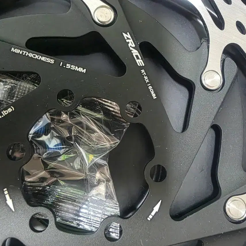 [BUNJANG] ZRACE RT-RX 160mm 6-Bolt Disc Brake Rotor (Heat Dissipating) / (새제품)ZRACE 160미리 6볼트 방열 자전거 디스크브레이크 로터