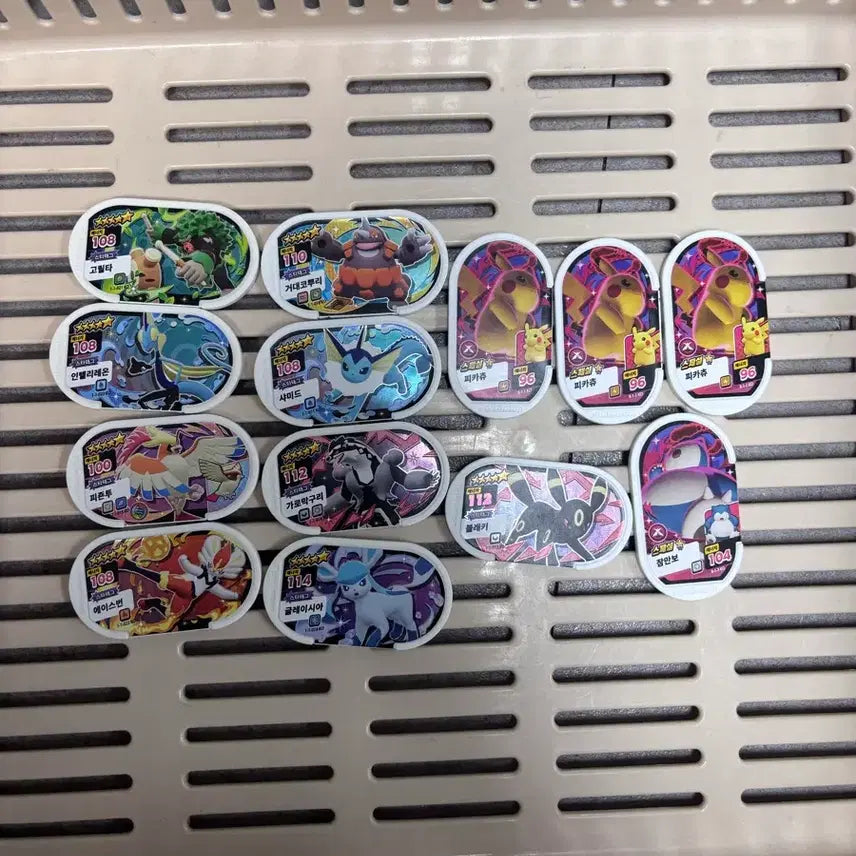 [BUNJANG] Pokemon Star Tag Cards - 9x 5-Star, 4x Special / 포켓몬 스타태그 오성 9개 스페셜 4개