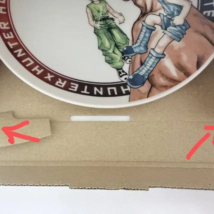 [BUNJANG] Hunter x Hunter Original Art Plate / 헌터x헌터 원화 접시 그릇 플레이트 점프샵 공식