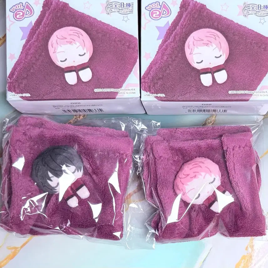 [BUNJANG] Ensemble Stars Valkyrie Mika Shu Fuwasuya Mini Towel Bundle Set / 앙스타 발키리 미카 슈 후와스야 미니 타올 일괄