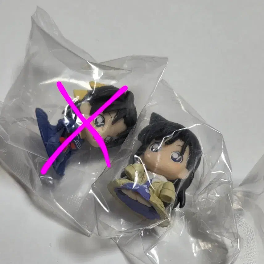 [BUNJANG] Detective Conan Chijimase Gacha Ran Figure / 명탐정 코난 치지마세 가챠 란 피규어