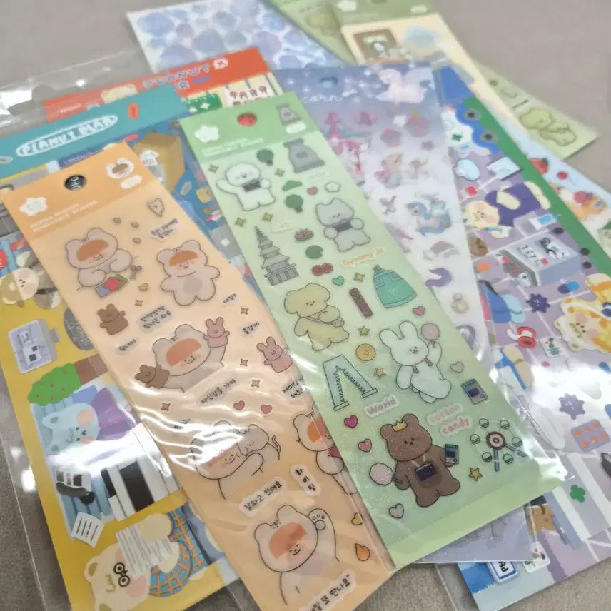 [BUNJANG] Assorted Diary Deco Stickers / 다꾸용 스티커 랜덤 (2만원 상당)