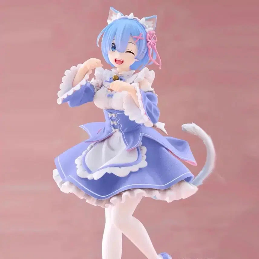 [BUNJANG] Taito Coreful Rem Cat Maid Renewal Ver. Figure / 타이토 코어풀 피규어 렘 고양이 메이드 Renewal ver.