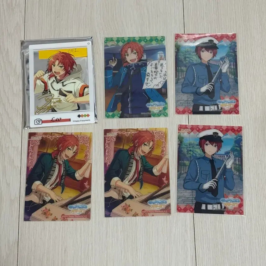 [BUNJANG] Ensemble Stars! Chuu-Sta Leo Acrylic Stand &amp; Clear Card Bundle / 앙스타 중스타 레오 만남아크릴 중스타 클리어카드 클카