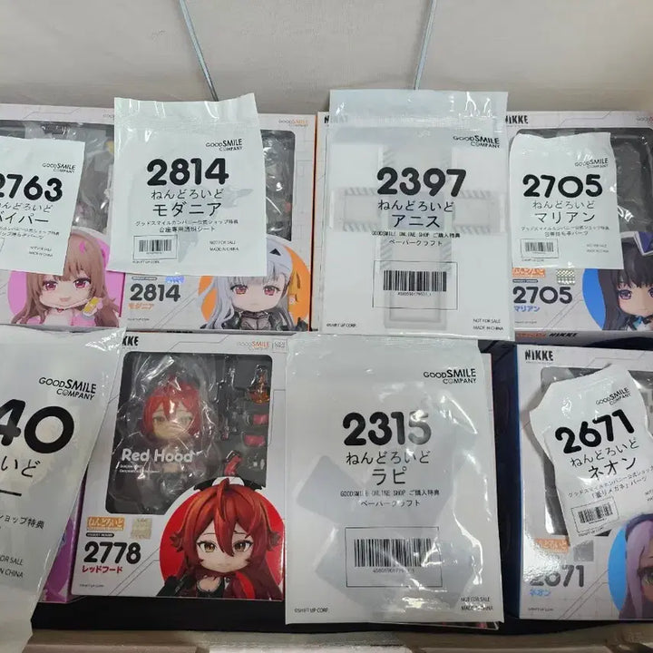 [BUNJANG] Nendoroid Sealed Bundle Set (Excluding Red Hood, Crown) / 니케 넨도 미개봉 일괄 팝니다