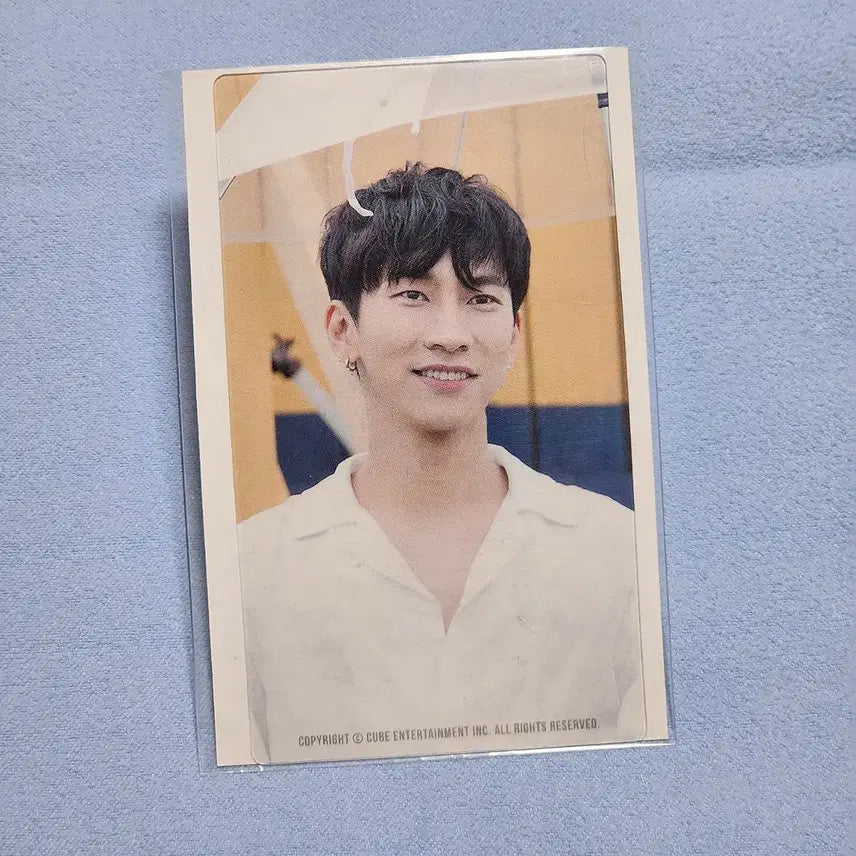 [BUNJANG] BTOB Eunkwang Melzing Transparent Photocard / 비투비 멜지트 서은광 투명 포카