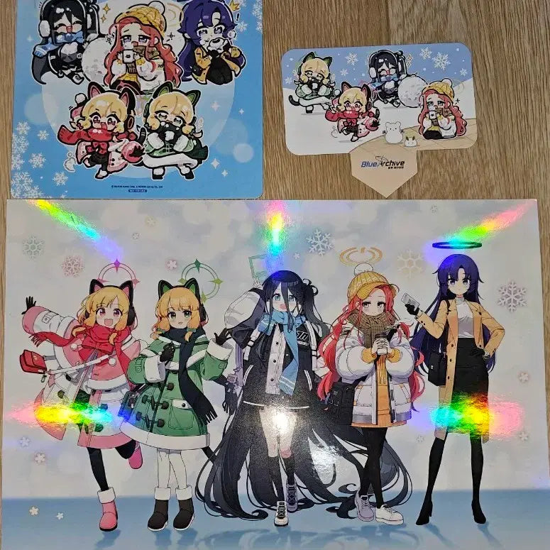 [BUNJANG] Blue Archive AGF 2024 Aniplex Collaboration Menu Bundle Set / 2024AGF 블루아카이브 애니플러스 콜라보메뉴 특전 일괄