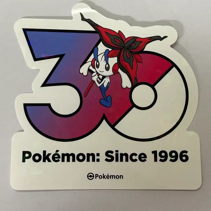 [BUNJANG] Pokemon 30th Anniversary Sticker: Eternatus Flower Fl4ette / 포켓몬 30주년 스티커 영원의 꽃 플라엣테
