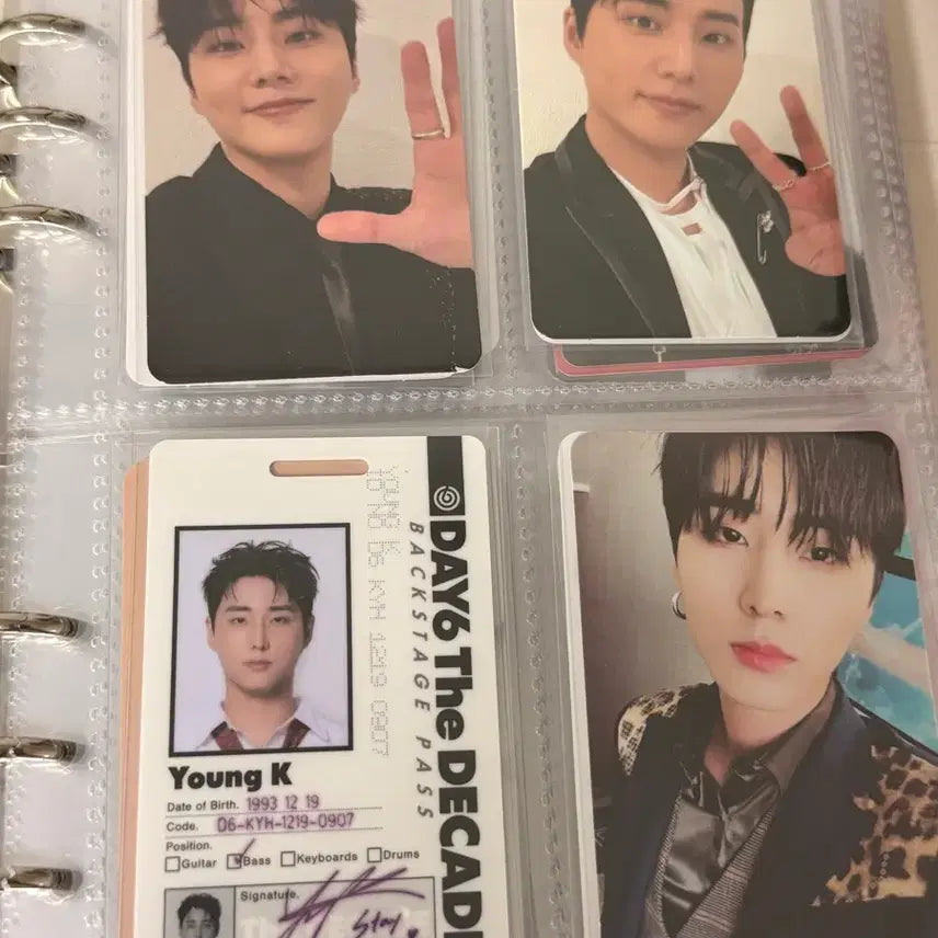 [BUNJANG] DAY6 Young K Wonpil Dowoon Photocard / 데이식스 영케이 원필 도운 포카