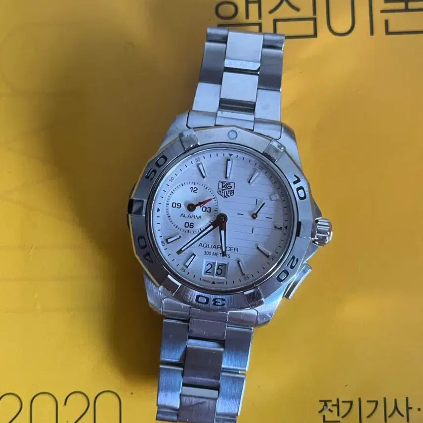 [BUNJANG] TAG Heuer Aquaracer WAP111Y Quartz Watch / 태그호이어 아쿠아레이서 WAP111Y