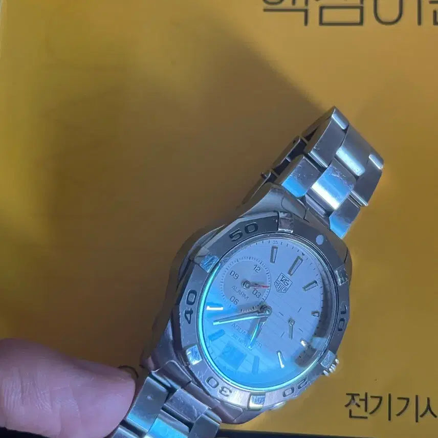[BUNJANG] TAG Heuer Aquaracer WAP111Y Quartz Watch / 태그호이어 아쿠아레이서 WAP111Y
