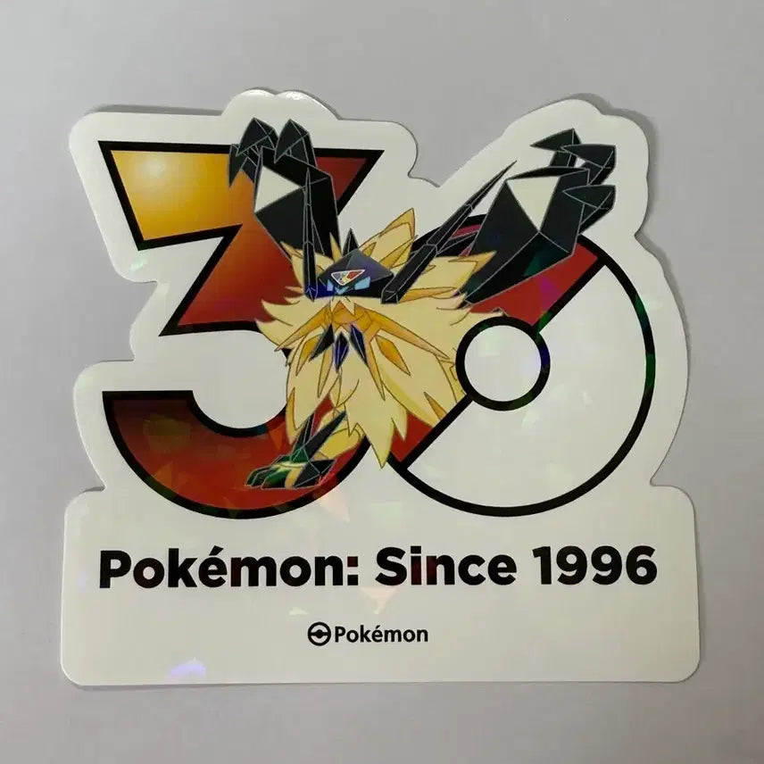 [BUNJANG] Pokemon 30th Anniversary Necrozma Dusk Mane Sticker / 포켓몬 30주년 스티커 네크로즈마 황혼의 갈기