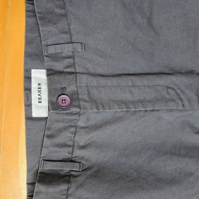 [BUNJANG] BEAKER Grey Cotton Pants Size 32 / 비이커 BEAKER 면바지 그레이 32