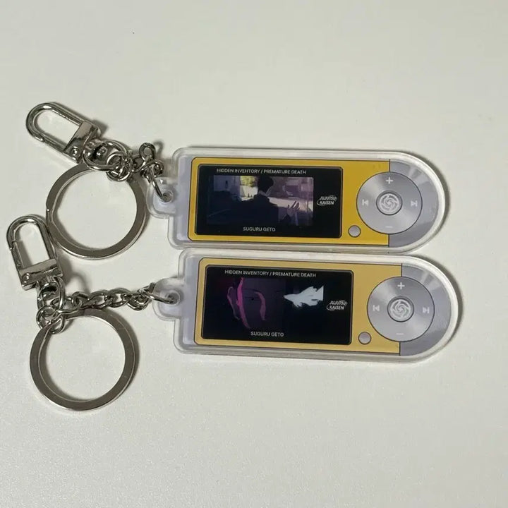[BUNJANG] Jujutsu Kaisen Geto Outfit Player Style Keychain Set / 주술회전 마파 팝업 회옥옥절 플레이어풍 키링 게토 2종 일괄원가양도