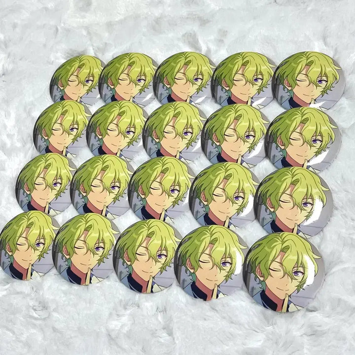 [BUNJANG] Ensemble Stars Tomoe Hiyori Wink Can Badge Set / 토모에 히요리 윙크 캔뱃지 20개 판매합니다.