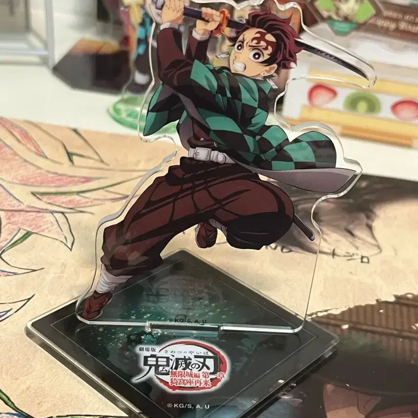[BUNJANG] Demon Slayer Tanjiro Mugen Train Acrylic Stand / 귀칼 탄지로 무한성 아크릴