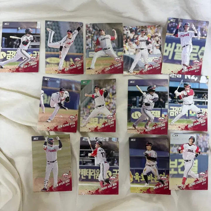 [BUNJANG] LG Twins Baseball Player Cards / LG 프로모션 팩 카드 양도