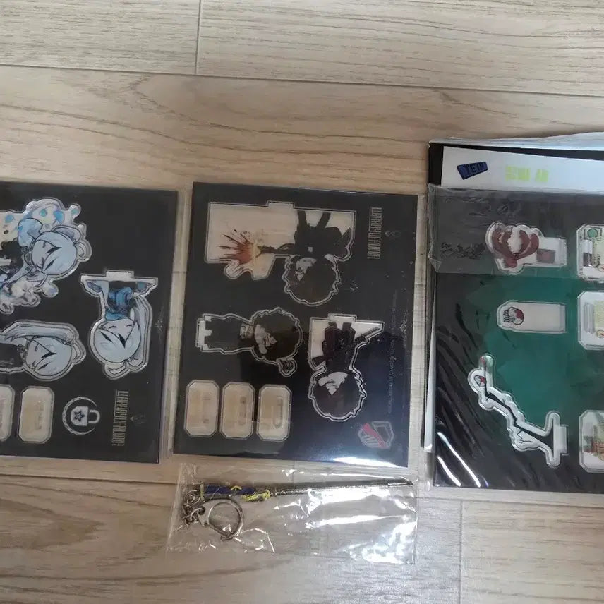 [SOLD OUT] 프로젝트문 햄햄팡팡 아크릴+마탄 키링 일괄 판매합니다