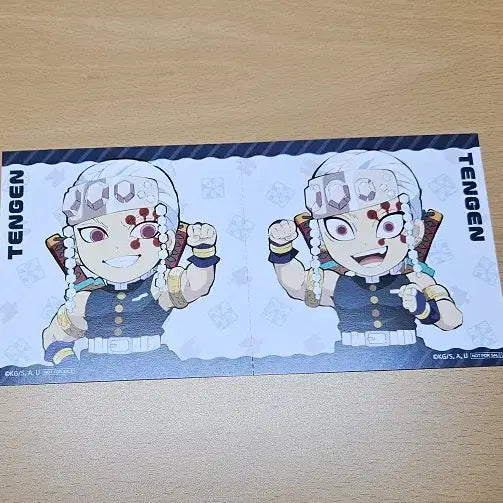 [BUNJANG] Demon Slayer Tengen Uzui Cafe Exclusive Photocard / 귀멸의 칼날 연결 이어지는 시리즈 특전 우즈이 텐겐