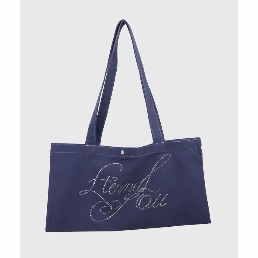 [SOLD OUT] 이터널유 슈가 에코백 가방 SUGAR BAG 네이비 남색