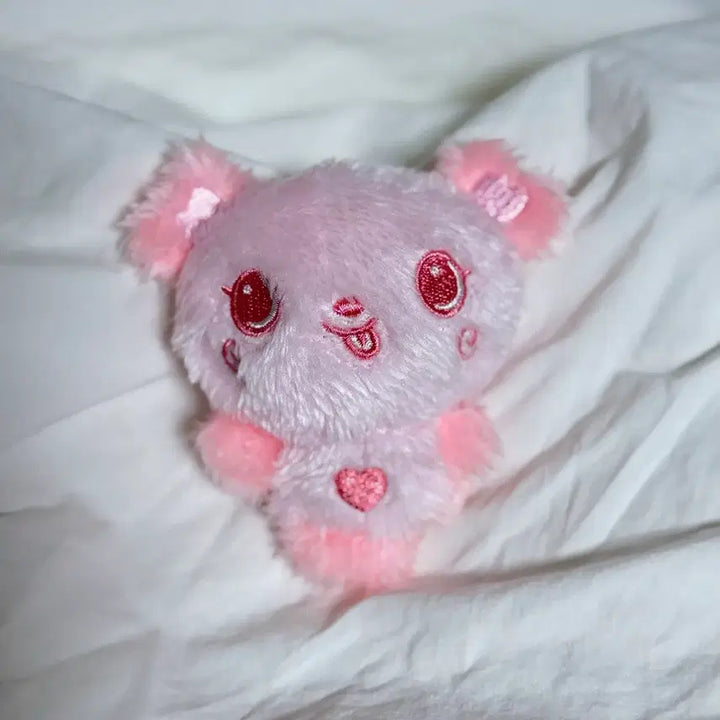 [BUNJANG] NCT WISH Color Doll Pangy Pink Plush Keychain / 엔시티위시 컬러돌 팡이 핑크 인형 키링 양도