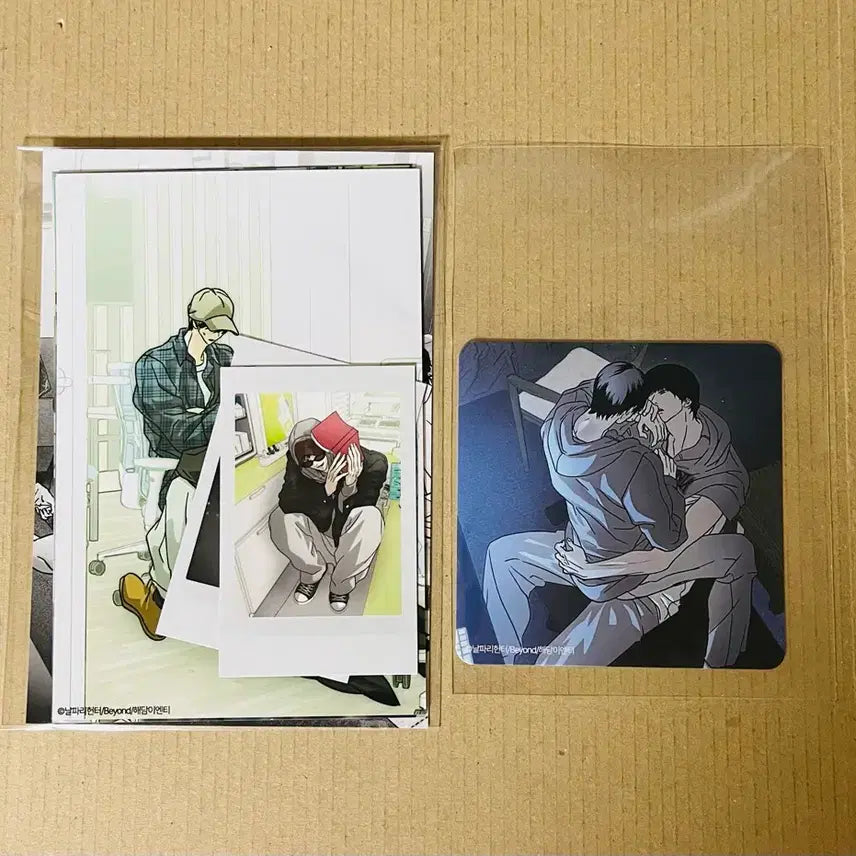 [BUNJANG] B:ON Happy Together Film Package Coaster Set / 비온 해피투게더 필름패키지 코스터1종