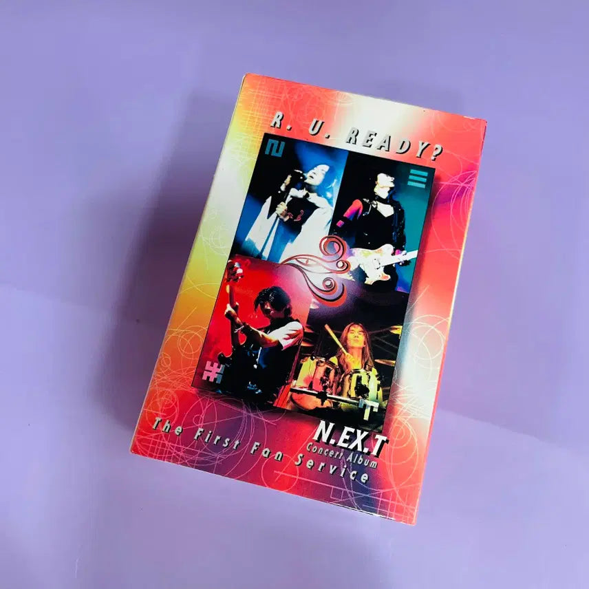 [BUNJANG] Shin Hae Chul NEXT R.U. Ready? The First Fan Service Live Album Cassette Tapes (Set of 2) / [중고음반/TAPE] 신해철 넥스트 NEXT 라이브앨범 카세트테이프 2장