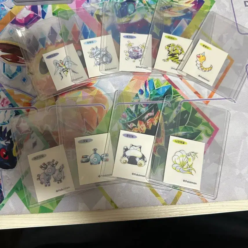 [BUNJANG] Pokemon Stickers / 포켓몬 띠부씰 팝니다(판매)