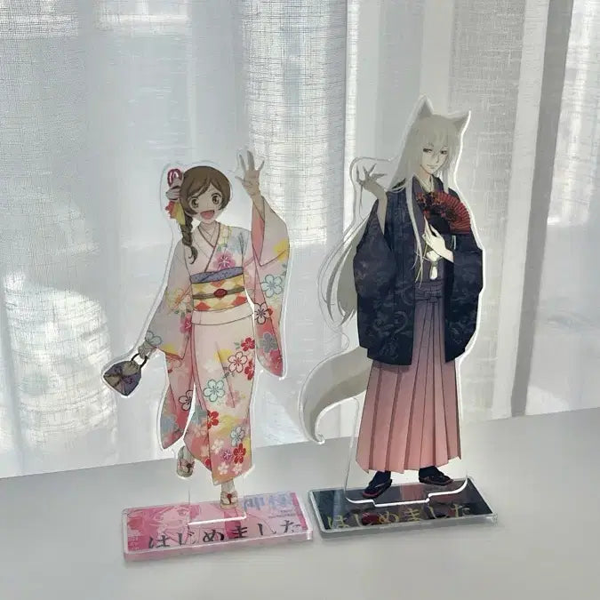 [BUNJANG] Kamisama Kiss Nanami Momoe Flower Acrylic Stand Set / 오늘부터 신령님 플라워 아크릴 스탠드 세트 나나미 토모에