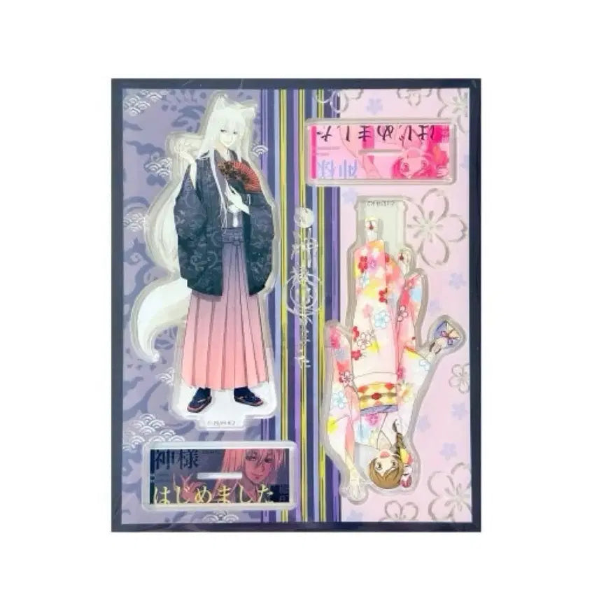 [BUNJANG] Kamisama Kiss Nanami Momoe Flower Acrylic Stand Set / 오늘부터 신령님 플라워 아크릴 스탠드 세트 나나미 토모에