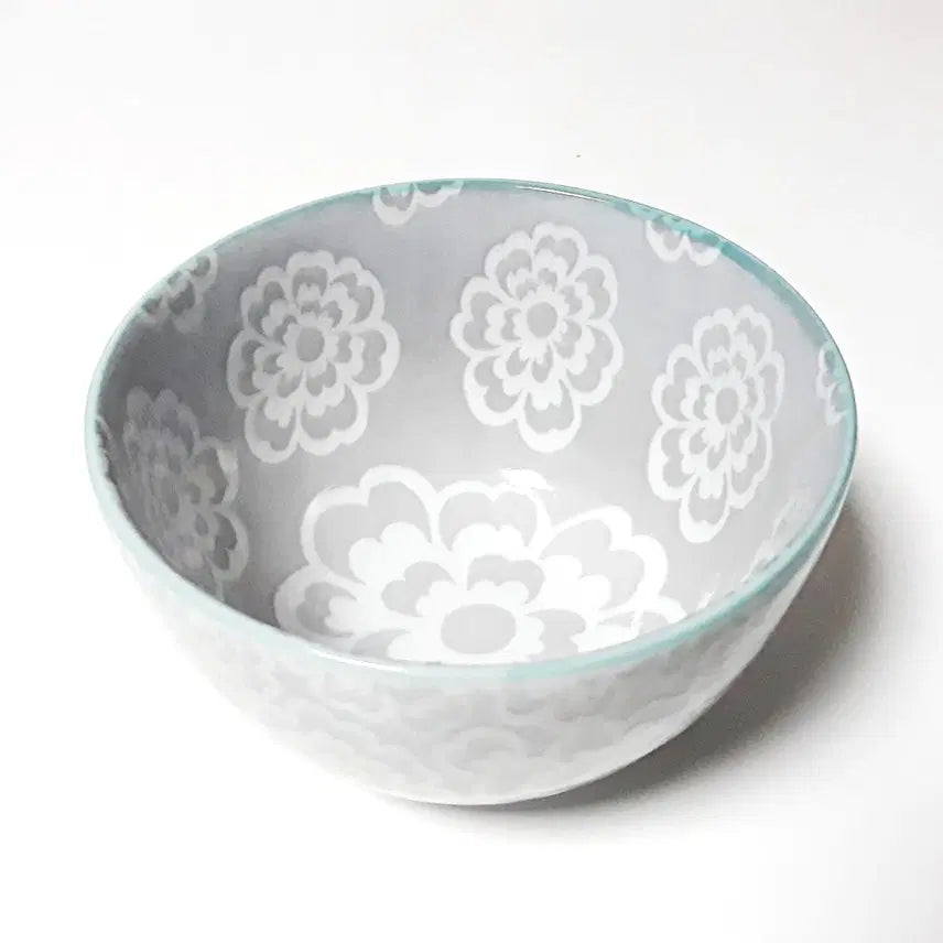 [BUNJANG] West Elm Folk Folk Pad Printed Serving Bowl (Original Japan Mino Ware Collaboration) / West Elm 일본 미노야키 볼 12.5cm