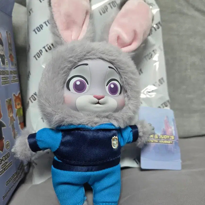 [BUNJANG] Toptoy Zootopia Nick &amp; Judy Growth Series Plush Doll / 탑토이 주토피아 닉 앤 주디 성장시리즈 봉제인형 굿즈