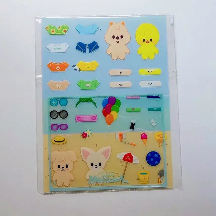 [BUNJANG] Stray Kids SKZOO Busan Pop-up Store Removable Random Sticker / 스트레이키즈 부산 팝업스토어 10만원 구매 스키주 스티커