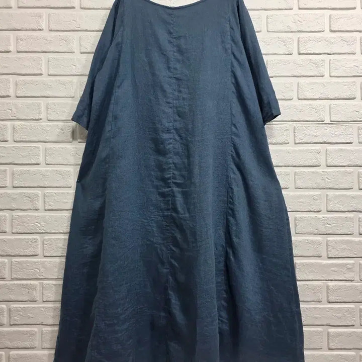 [BUNJANG] 100% Linen Dress / 국내산 린넨 100% 원피스 66ㅡ77