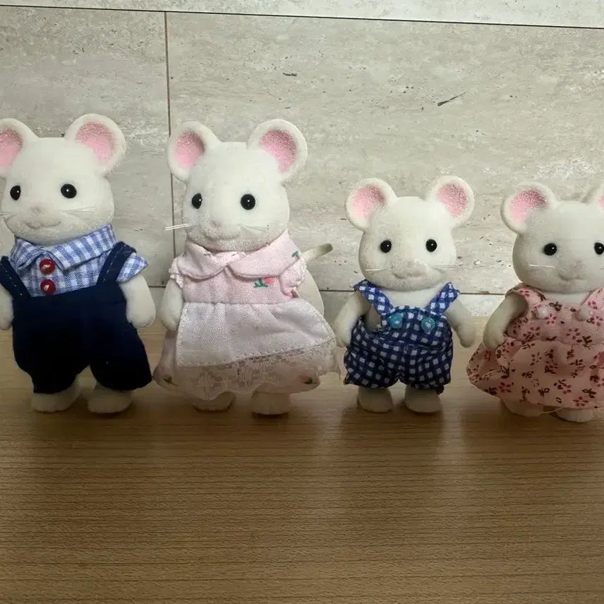 [SOLD OUT] 실바니안 흰쥐가족