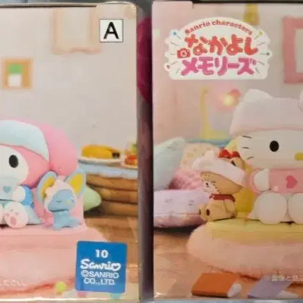 [BUNJANG] Banpresto Sanrio Nakayoshi Memories Hello Kitty &amp; My Melody 2-Figure Set (Sealed) / [미개봉]반프레스토 산리오 캐릭터 헬로키티&amp;마이멜로디 2종