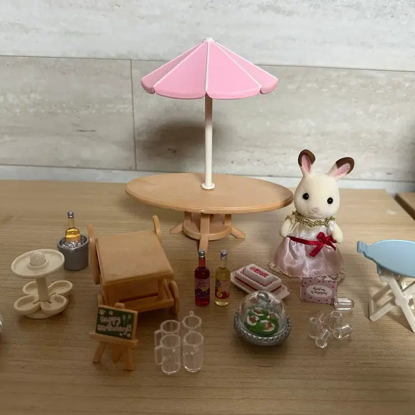 [BUNJANG] Sylvanian Families Camping BBQ Set / 실바니안 패밀리 캠핑 바베큐 세트
