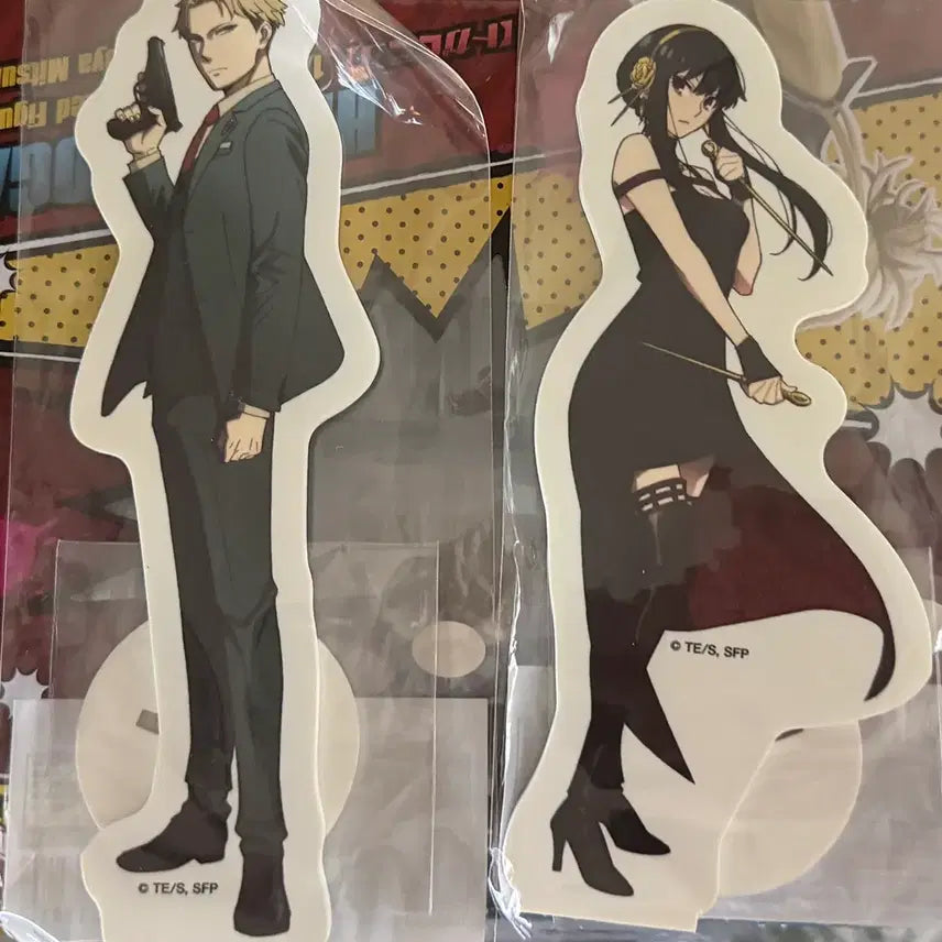 [BUNJANG] Spy x Family Lloyd &amp; Yor Big Acrylic Stand / 스파이패밀리 로이드,요르 빅 아크릴 스탠드