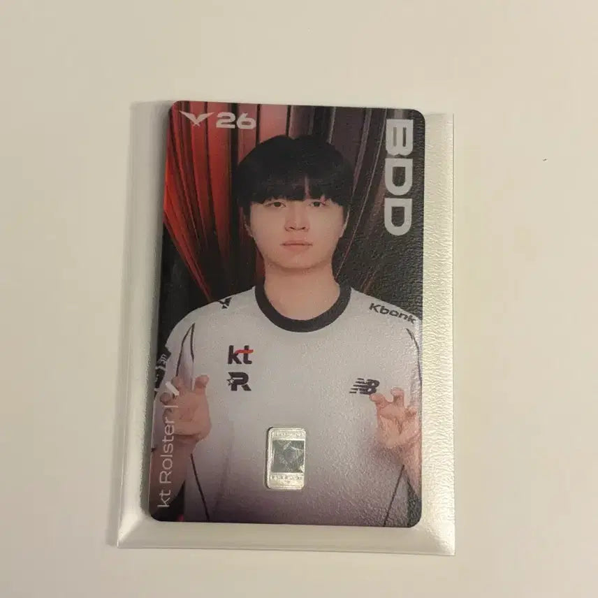 [BUNJANG] Korea Mint Corporation LCK BDD Silver Card / 조폐공사 lck 비디디 bdd 실버카드 판매해요