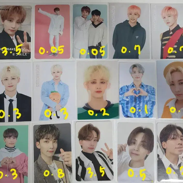 [BUNJANG] SEVENTEEN Jeonghan Photocard / 세븐틴 정한 포카 양도 판매