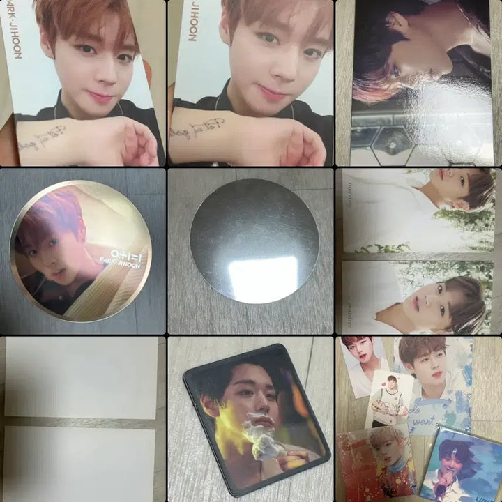 [BUNJANG] Park Jihoon Photocard &amp; Goods Bundle / 박지훈 굿즈(포카/굿즈 등)