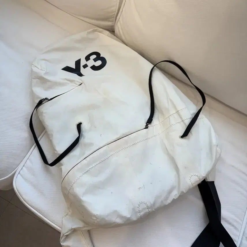 [BUNJANG] Y-3 Bungee Backpack White / Y-3 번지 백팩