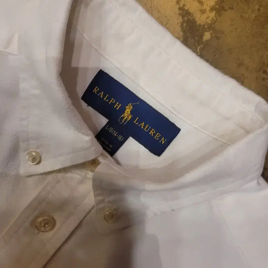 [BUNJANG] Polo Ralph Lauren Oxford Shirt White Women&