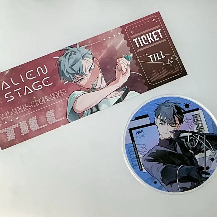 [BUNJANG] AESTHE IVAN Coaster &amp; Till Ticket / 에이스테 이반 코스터&amp;틸 티켓