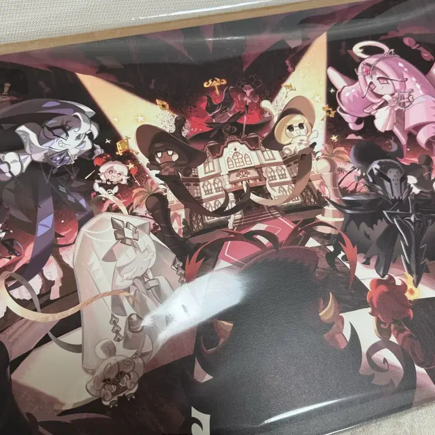 [BUNJANG] Cookierun Kingdom 5th Anniversary Poster (Sealed) / 쿠키런 킹덤 쿠킹덤 5주년 포스터 어둠을 완성하는 자 미개봉